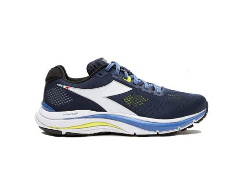 Diadora Herren Mythos Blushield 7 Vortice, Schwarz Iris/Wei /Neongelb, 44 EU von Diadora