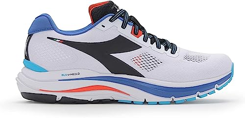 Diadora Herren Mythos Blushield 7 Vortice, Wei /Schwarz/Zinnoberrot Orange, 44.5 EU von Diadora