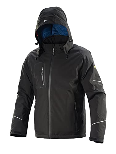 Diadora Herren Padded Jacket Cross Mantel, schwarz, S von UTILITY DIADORA