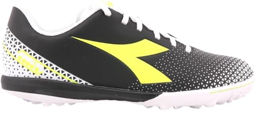 Diadora Herren Pichichi 6 Tfr Fussballschuh, Black Yellow Fluo Dd White, 40 EU von Diadora