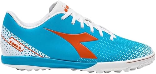 Diadora Herren Pichichi 6 Tfr Fussballschuh, Blue Fluo White Orange, 43 EU von Diadora