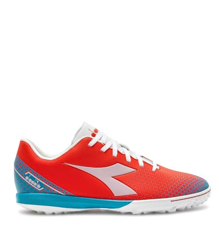 Diadora Herren Pichichi 6 Tfr Fussballschuh, Fluo Red Vapor Blue Tile Blue, 42 EU von Diadora