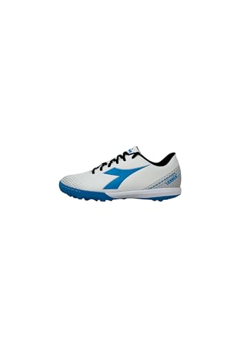 Diadora Herren Pichichi 6 Tfr Fussballschuh, White Blue Fluo Silver Dd, 38.5 EU von Diadora