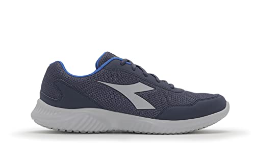 Diadora Herren Robin 3 Gymnastikschuh, Blau/Silber, 44 EU von Diadora