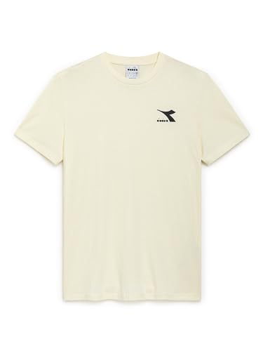 Diadora Herren SS CORE T-Shirt, Butter White, M von Diadora