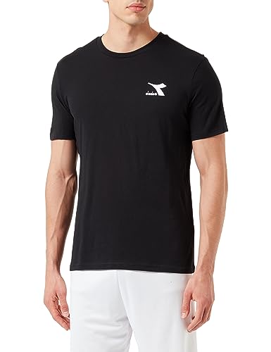 Diadora Herren SS Core T-Shirt, Schwarz, 3XL von Diadora