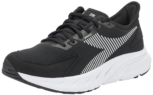 Diadora Herren Schritt 3 Gymnastikschuh, Black Silver, 39 EU von Diadora