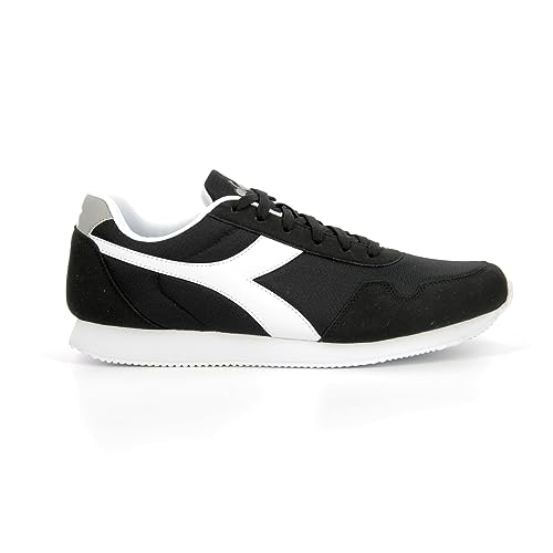 Diadora Herren Einfacher Lauf Sneakers, Schwarz, 41 EU von Diadora