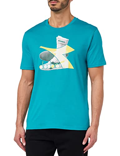 Diadora Herren T-Shirt SS Archive, Lapis, M von Diadora