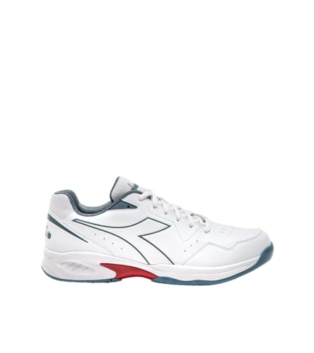 Diadora Herren Volee 6 Tennisschuh, White Oceanview Sauce, 38 EU von Diadora