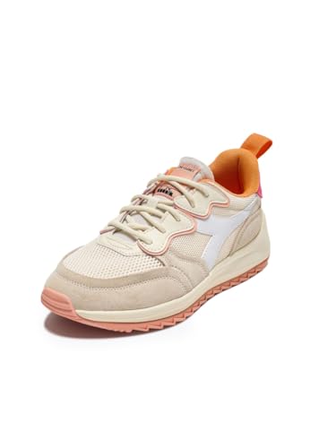 Diadora Jolly Suede Mesh, C9480 Whisper White Pastel Rose Tan, 38.5 EU von Diadora