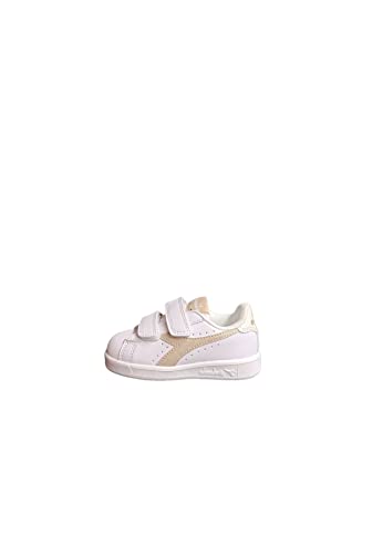 Diadora Jungen Mädchen Game P Td Girl Gymnastikschuh, Weißes Whisper Pink, 20.5 EU von Diadora