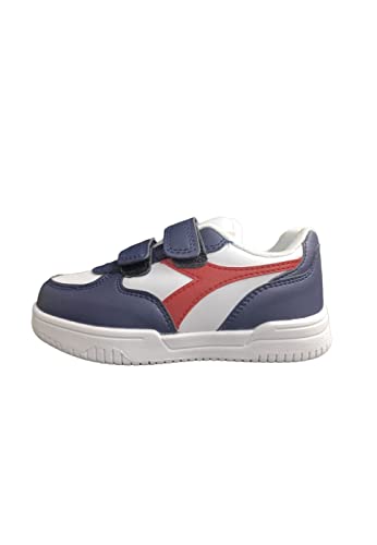 Diadora Jungen Unisex Kinder Raptor Low TD Gymnastikschuh, Blau/Braun, 20.5 EU von Diadora