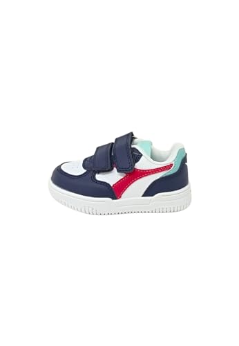 Diadora Jungen Unisex Kinder Raptor Low Td Gymnastikschuh, Peacoat Fuchsia Purple Pstl Tu, 20.5 EU von Diadora