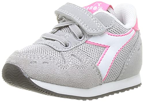 Diadora Jungen Unisex Kinder Simple Run TD Leichtathletik-Schuh, Grau, 21 EU von Diadora