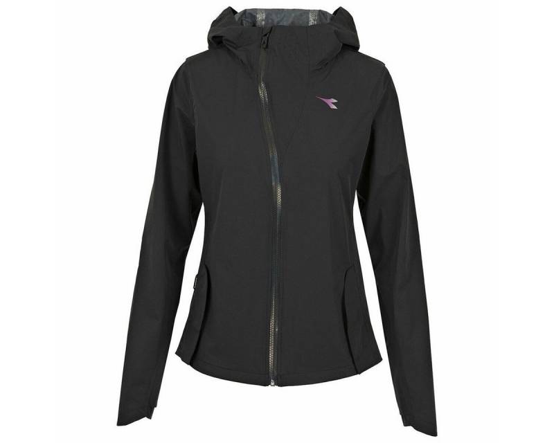 Diadora Laufjacke Diadora Rain Lock Damen Lauf Jacke Regen Jacke black 102.174969 80013 von Diadora