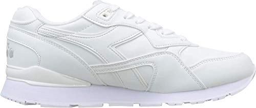 Diadora N.92 L, Unisex-Sneaker – Erwachsener, Bianco/Bianco (C0657), 47 EU von Diadora