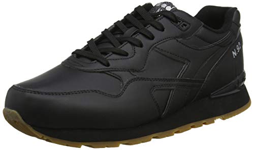 Diadora N.92 L, Unisex-Sneakers – Erwachsener, Nero/Nero (C0200), 36,5 EU von Diadora