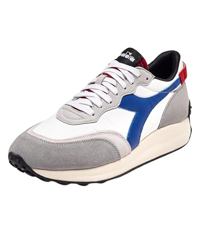 Diadora Race Nyl, C1917 Corsair Super White Carmine König, 40.5 EU von Diadora