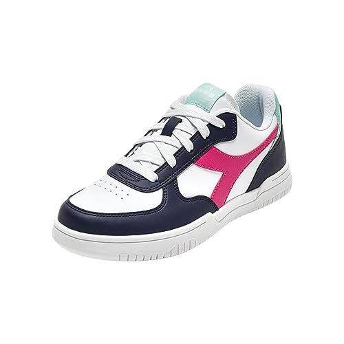 Diadora Raptor Low GS Schuhe Herren Damen Jungen Sneaker Sport Run 101.177720, D0593 Peacoat Fuchsia Purple Pstl Tu, 39 EU von Diadora