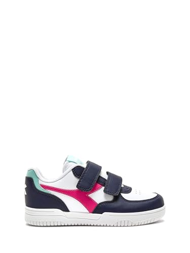 Diadora Raptor Low PS Gymnastikschuh, Peacoat/Fuchsia Purple/PSTL TU, 30 EU von Diadora