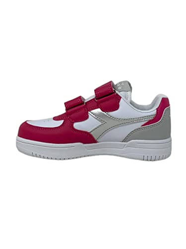 Diadora Raptor Low Ps Gymnastikschuh, Pink Yarrow Silver, 31 EU von Diadora