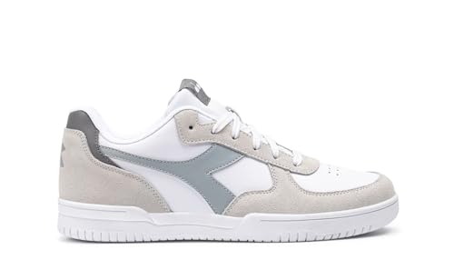 Diadora Raptor Low SL Herrenschuhe, C4157 Weiß High Rise, 43 von Diadora