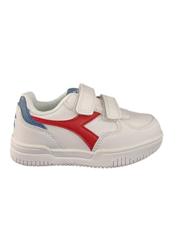 Diadora Raptor Low Td Gymnastikschuh, White Sauce Coronet Blue, 21 EU von Diadora