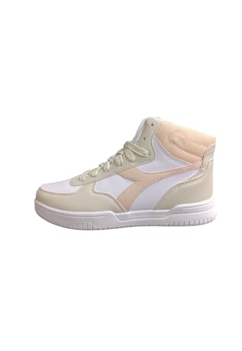 Diadora Raptor MID PS Gymnastikschuh, Beige/Rosa, 30 EU von Diadora