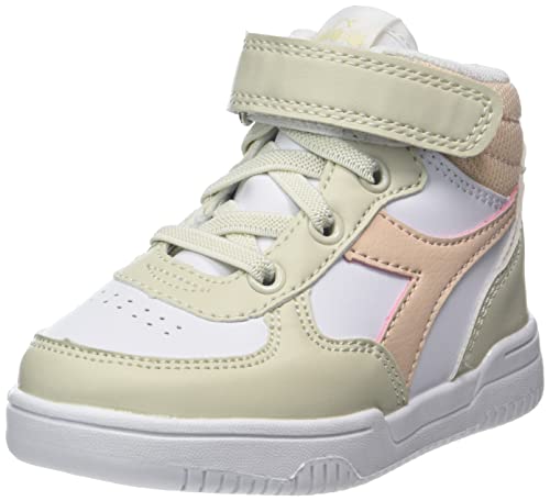 Diadora Raptor MID TD Gymnastikschuh, Beige/Rosa, 25 EU von Diadora