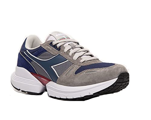 Diadora Snekers Lifestyle Sportswear Titan TRX Nubukleder für Herren, 75073 Ice Gray, 45 EU von Diadora