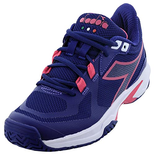 Diadora Torneo 2 W AG PKL (Blueprint/Pink Yarrow/White), Blaudruck / Rosa Schafgarbe/Wei , 39 EU von Diadora