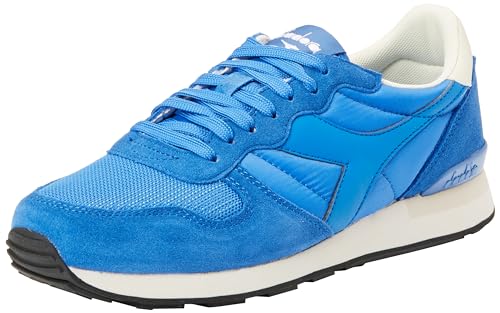 Diadora Unisex Camaro Gymnastikschuh, Optical White Deja Vu Blue, 44.5 EU von Diadora