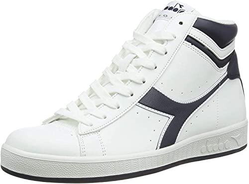 Diadora Unisex Game P High Hohe Sneaker, Weiß (White/Blue Denim C4656), 36.5 EU von Diadora