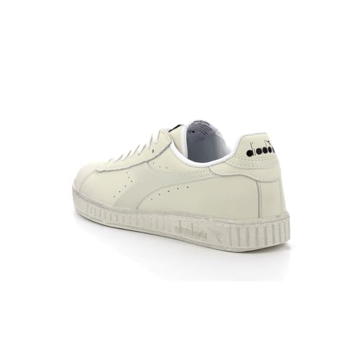 Diadora Unisex Game L Low Waxed Sneaker, Weiß/Weiß/Weiß, 42 EU von Diadora