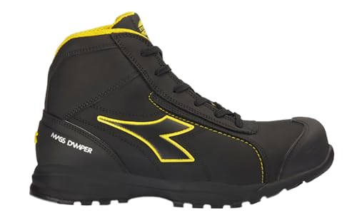 Diadora Unisex Glove MDS Master Mid S3 HRO SRC ESD Sneaker, Schwarz, 48 EU von Diadora