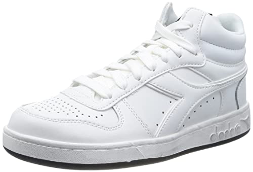 Diadora Unisex Magic Basket Demi Icona Gymnastikschuh, Weiß, 36 EU von Diadora