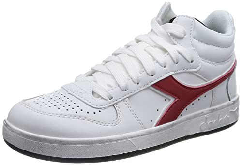 Diadora Unisex Magic Basket Demi Icona Gymnastikschuh, White Chili Pepper, 36 EU von Diadora