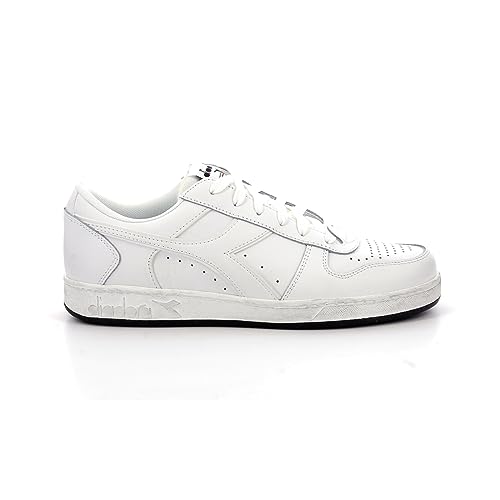 Diadora Unisex Magic Basket Low Icona Gymnastikschuh, Weiß, 42 EU von Diadora