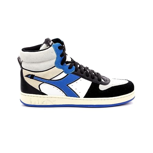 Diadora Unisex Magic Basket MID Twin Gymnastikschuh, White/ROYAL/Black, 42 EU von Diadora