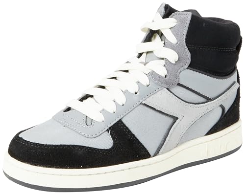 Diadora Unisex Magic Basket Mid Treated Gymnastikschuh, Black High Rise, 38 EU von Diadora