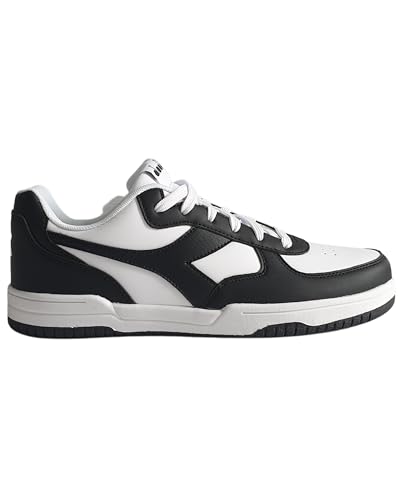 Diadora Unisex Raptor Low Gymnastikschuh, Weiß Schwarz, 37 EU von Diadora