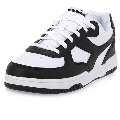 Diadora Unisex Raptor Low Gymnastikschuh, White Black Black, 39 EU von Diadora