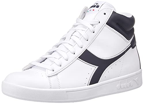 Diadora Unisex TORNEO HIGH Gymnastikschuh, Weiß/Blau, 38.5 EU Diadora Unisex TORNEO HIGH Gymnastikschuh, Weiß/Blau, 38.5 EU von Diadora