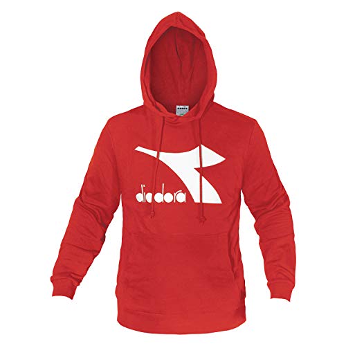 Diadora - Vlies Hoodie Big Logo für Mann DE L von Diadora