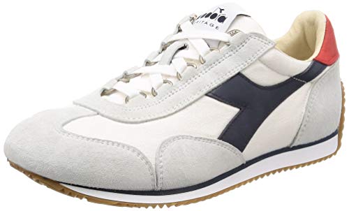 Equipe h canvas stone wash - 45 - c4656-bianco-blu von DIADORA