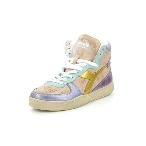Mi Bask Met Pig, hohe Sneaker, Rosa, 38 EU von Diadora