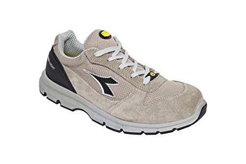 Utility Diadora Unisex Run Text Low S1P SRC ESD, BEIGE Juta/BEIGE Juta, 43 EU von UTILITY DIADORA