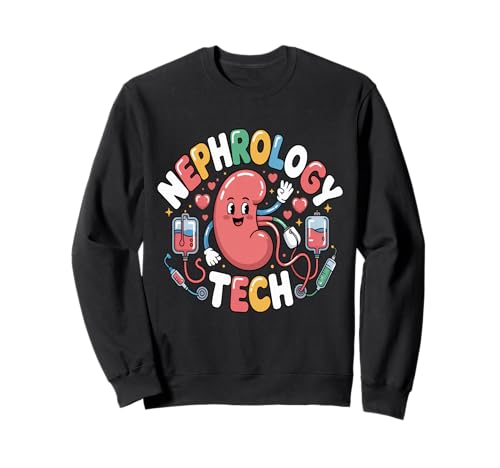 Nephrology Tech Dialyse Krankenschwester Hämodialyse Frauen Sweatshirt von Dialysis Technician