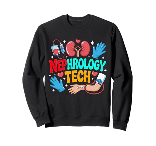 Nephrology Tech Dialyse Krankenschwester Hämodialyse Frauen Sweatshirt von Dialysis Technician